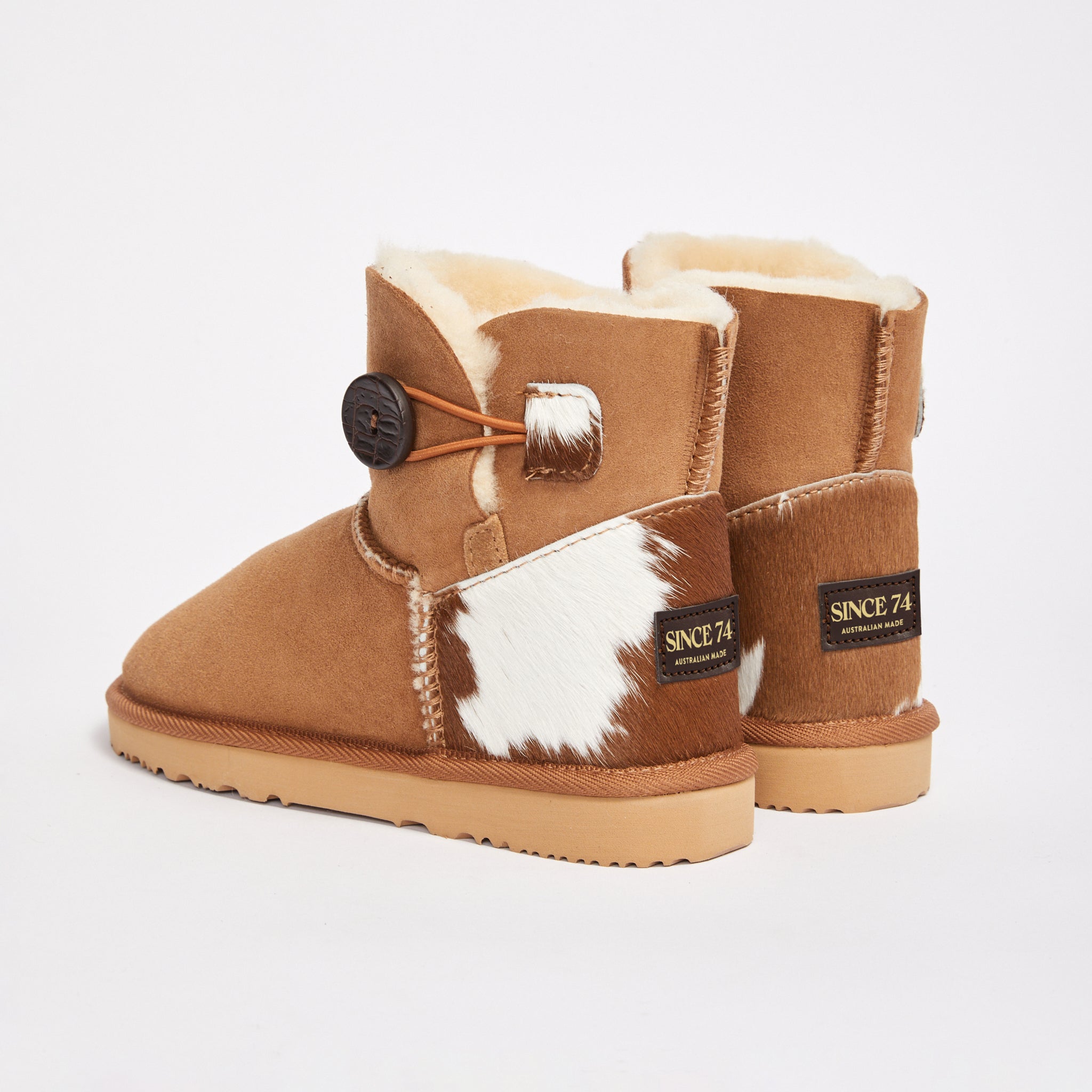 Women's Burleigh Button Mini Calf – Since 74