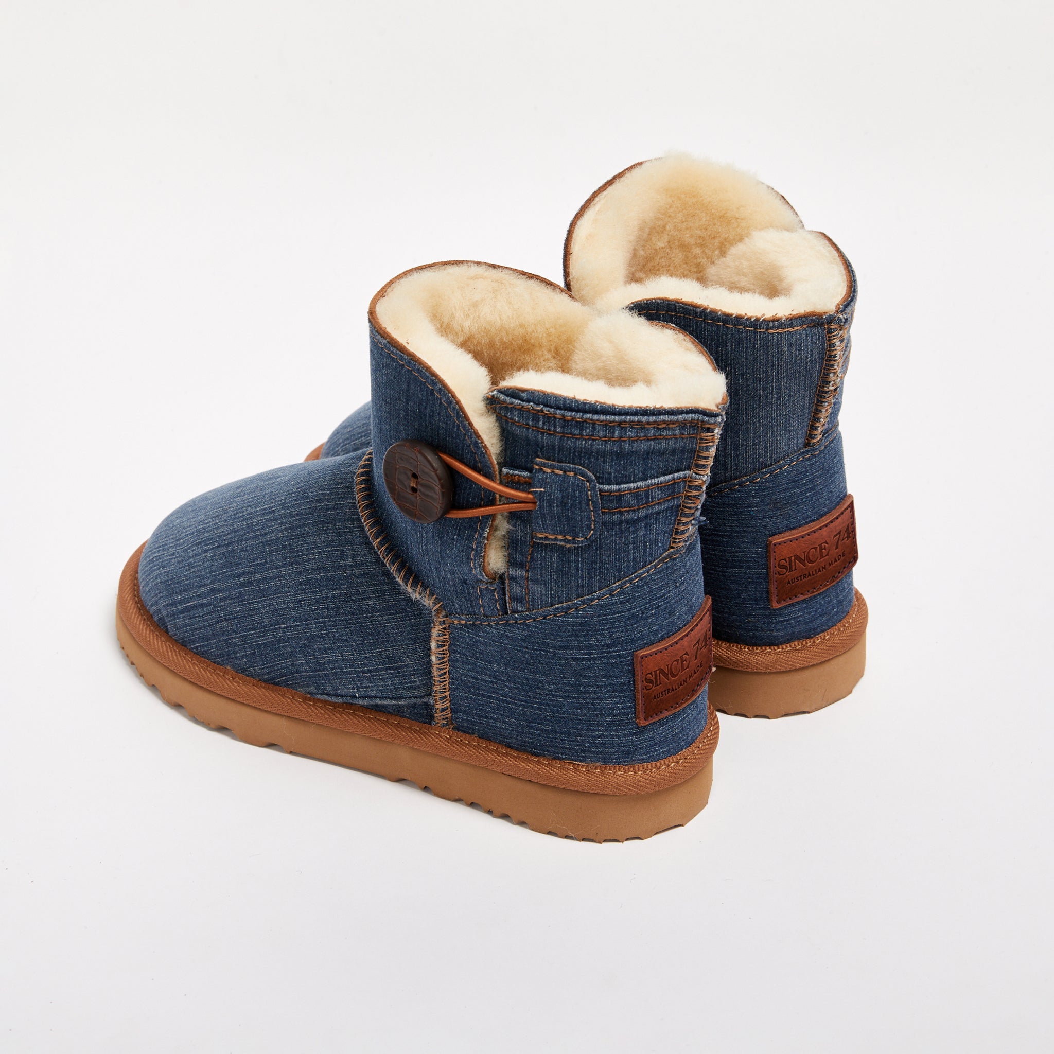 Women's Denim Button Mini – Since 74