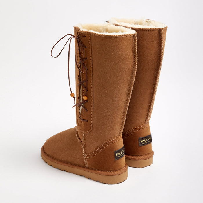 Women's Lace Up Tall