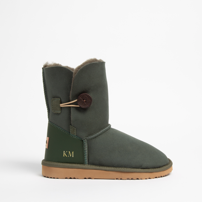 Women's Burleigh Button Mid Monogram Natural