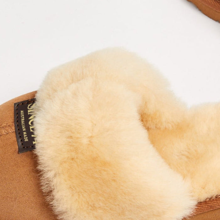 Women's Platform Designer Slipper Natural